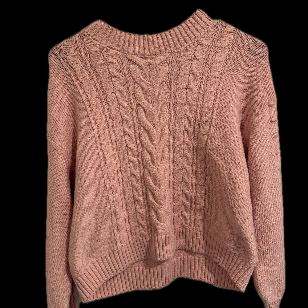 Old Navy pink sweater